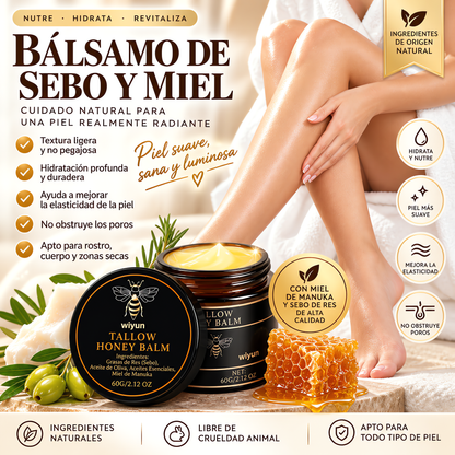 Bálsamo de Sebo y Miel