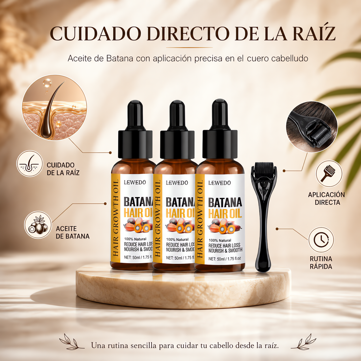 Aceite de Batana 100% Puro — Crecimiento Capilar